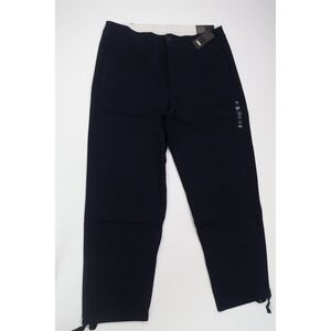 LCKR Pant Nanko Relaxed Fit Large Navy Blue Casual Streetwear New